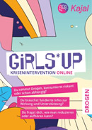 Postkarte Girls*Up Drogen